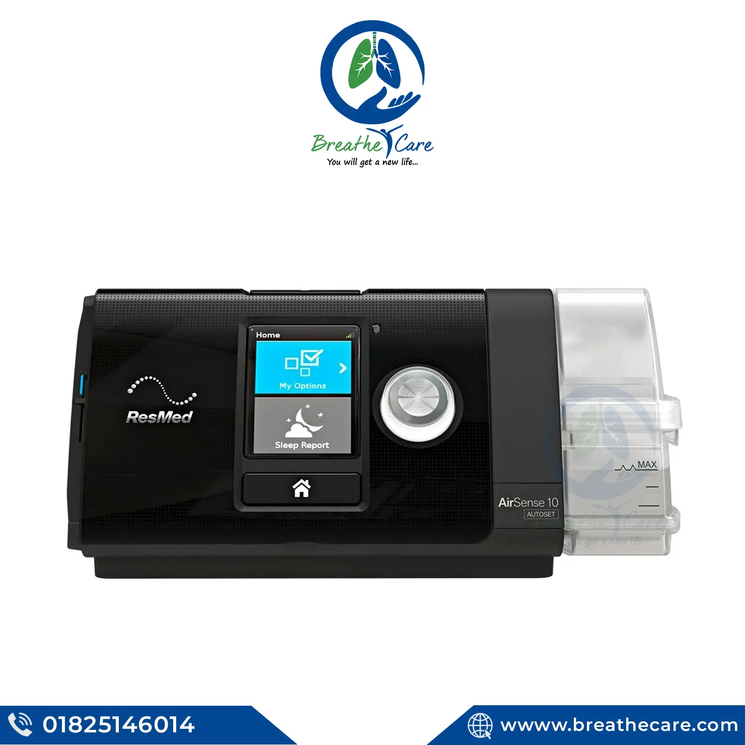 ResMed AirStart 10 APAP with HumidAir (Auto CPAP Machine) - Image 3