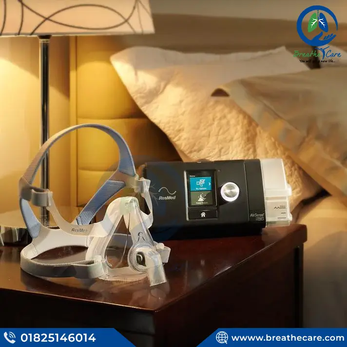 ResMed AirSense 10 AutoSet with Online Monitoring 4G, Humidifier and Heated Tube - Image 3